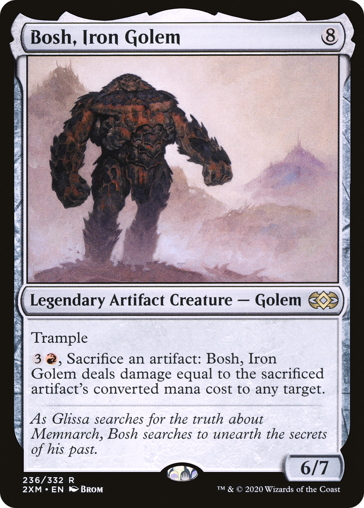Bosh, Iron Golem [Double Masters]-1