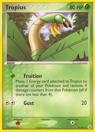 Tropius (27/101) [EX: Hidden Legends]-1