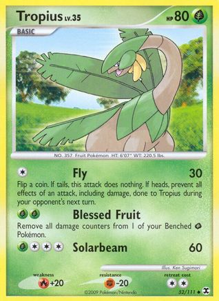 Tropius (52/111) [Platinum: Rising Rivals]-1
