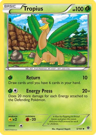 Tropius (5/101) [Black & White: Plasma Blast]-1