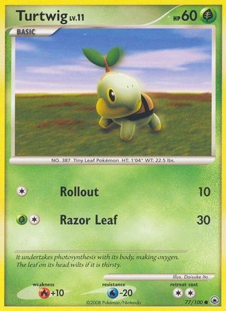 Turtwig (77/100) [Diamond & Pearl: Majestic Dawn]-1