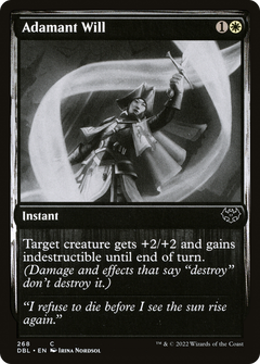 Adamant Will [Innistrad: Double Feature]-1