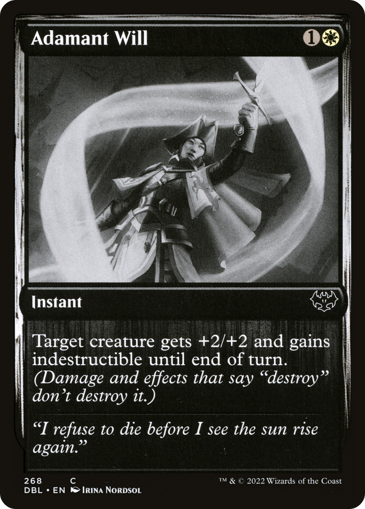 Adamant Will [Innistrad: Double Feature]-1