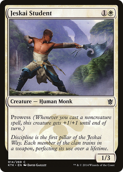 Jeskai Student [Khans of Tarkir]-1