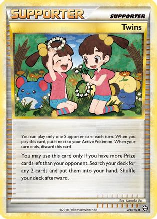 Twins (89/102) [HeartGold & SoulSilver: Triumphant]-1