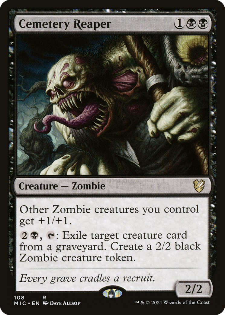 Cemetery Reaper [Innistrad: Midnight Hunt Commander]-1