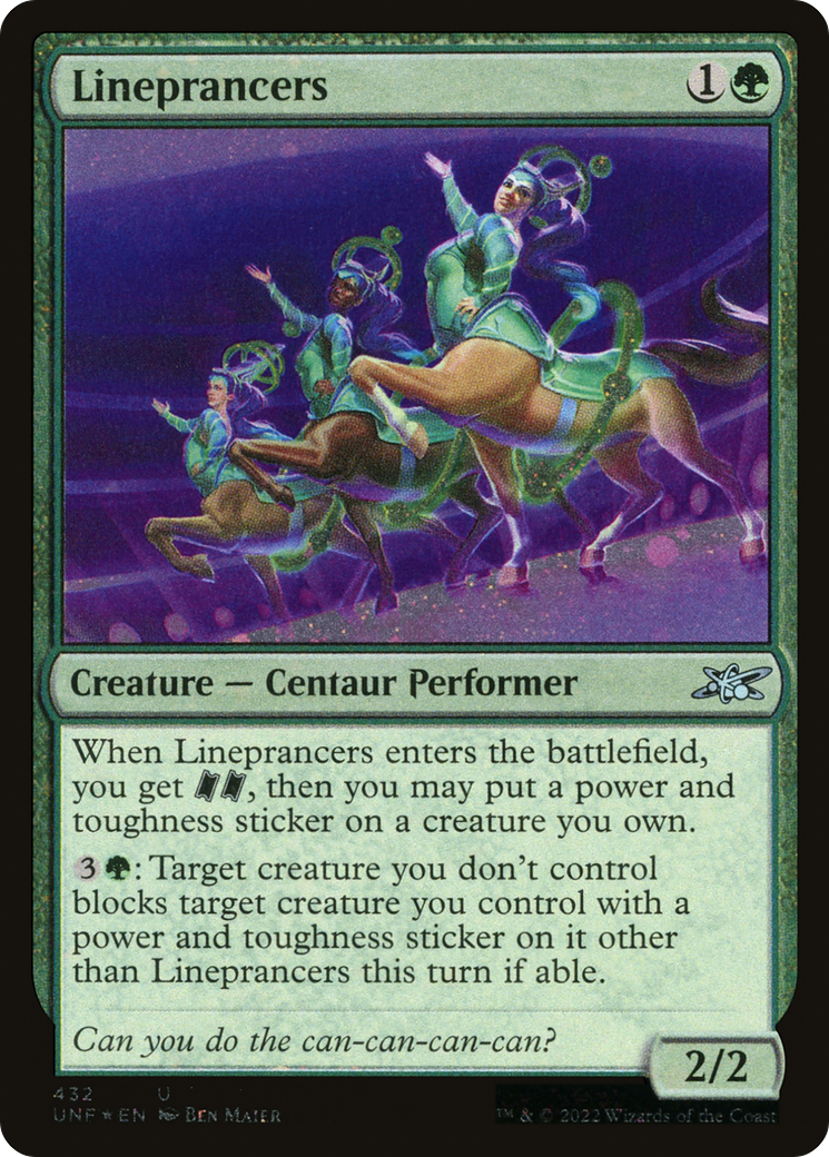 Lineprancers (Galaxy Foil) [Unfinity]-1