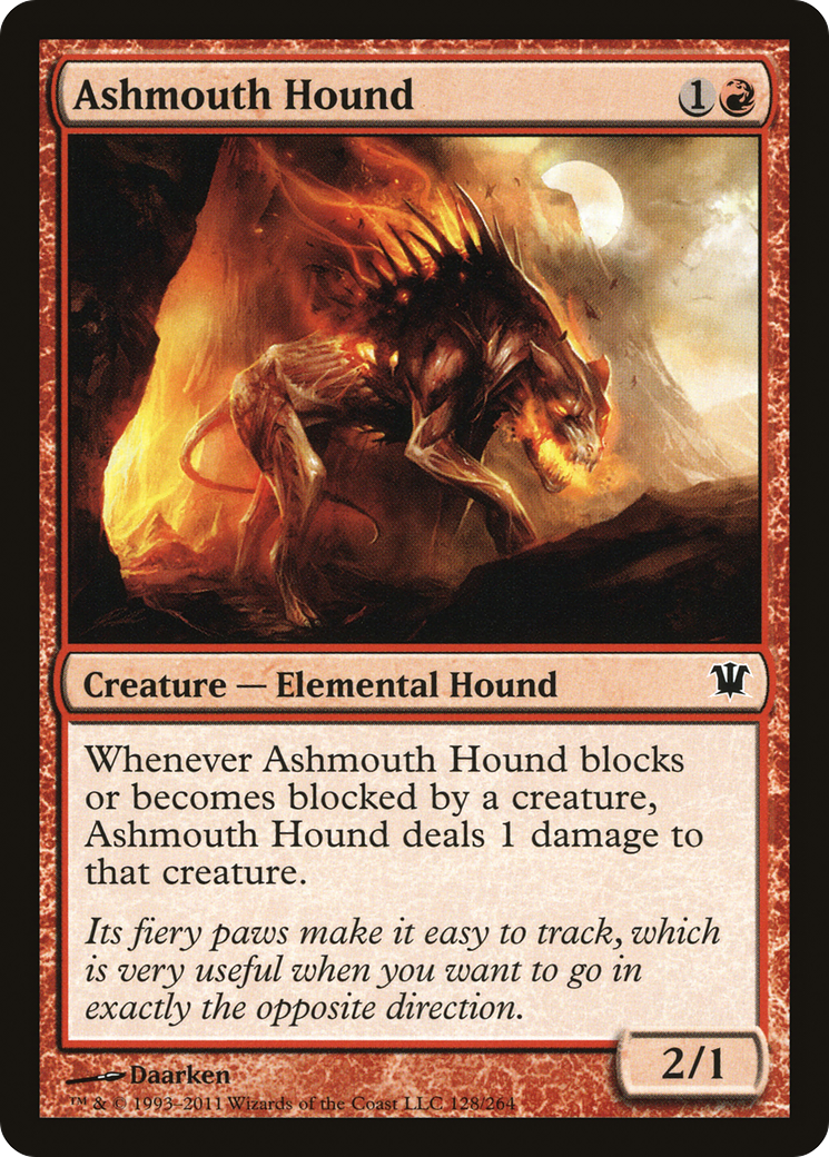 Ashmouth Hound [Innistrad]-1
