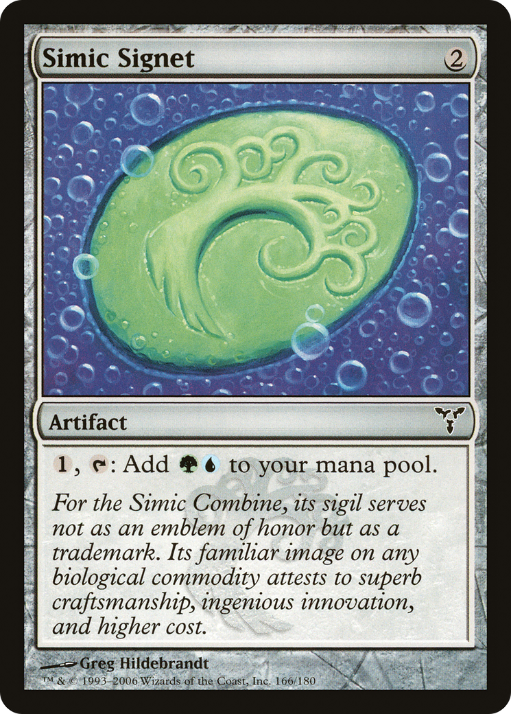Simic Signet [Dissension]-1