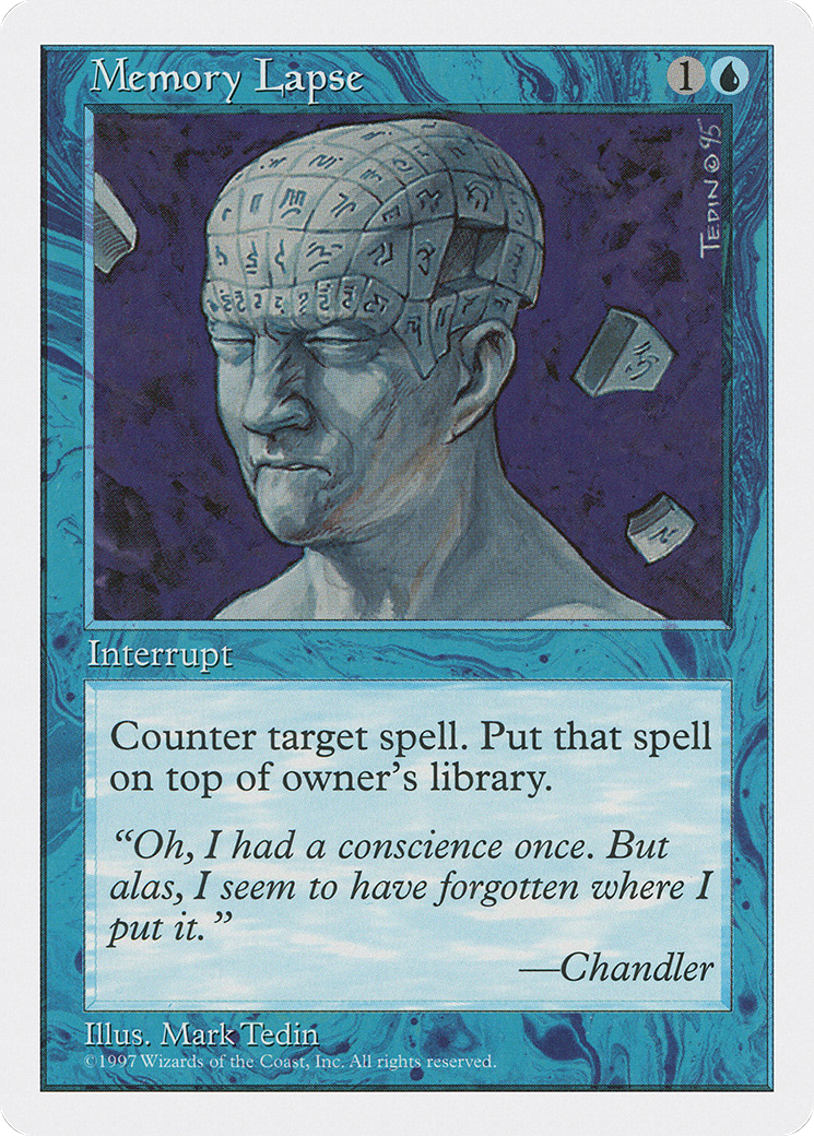Memory Lapse [Fifth Edition]-1