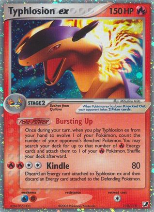 Typhlosion ex (110/115) [EX: Unseen Forces]-1