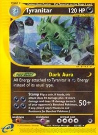 Tyranitar (66/165) [Expedition: Base Set]