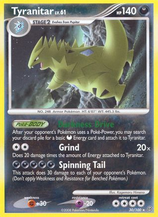 Tyranitar (30/100) [Diamond & Pearl: Stormfront]-1