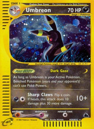 Umbreon (H30/H32) [Skyridge]-1