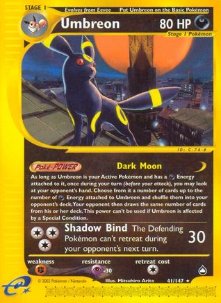 Umbreon (41/147) [Aquapolis]-1