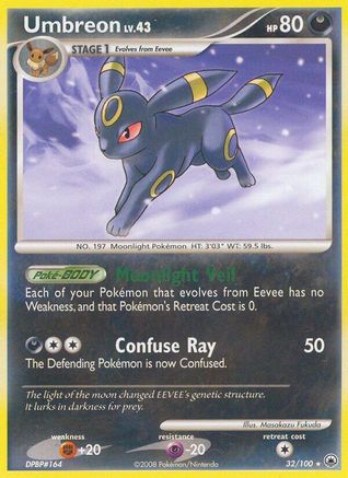 Umbreon (32/100) [Diamond & Pearl: Majestic Dawn]-1