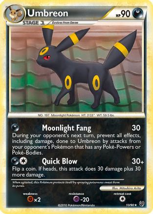 Umbreon (10/90) [HeartGold & SoulSilver: Undaunted]-1