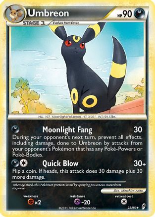 Umbreon (22/95) [HeartGold & SoulSilver: Call of Legends]-1