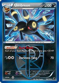 Umbreon (64/116) [Black & White: Plasma Freeze]-1