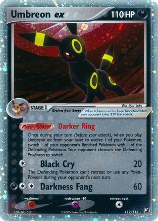 Umbreon ex (112/115) [EX: Unseen Forces]-1