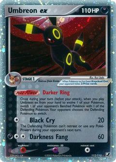 Umbreon ex (112/115) [EX: Unseen Forces]-1