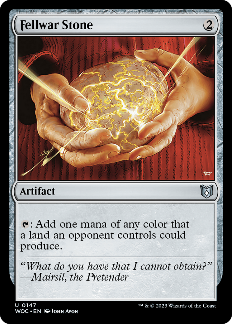 Fellwar Stone [Wilds of Eldraine Commander]-1