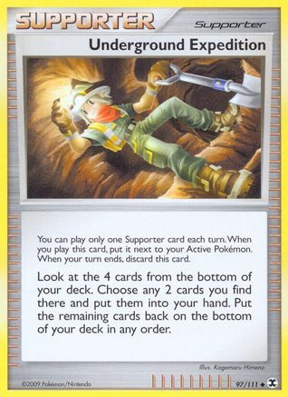 Underground Expedition (97/111) [Platinum: Rising Rivals]-1