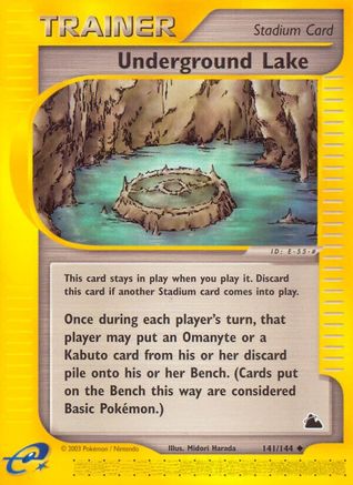 Underground Lake (141/144) [Skyridge]-1