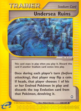 Undersea Ruins (138/147) [Aquapolis]-1