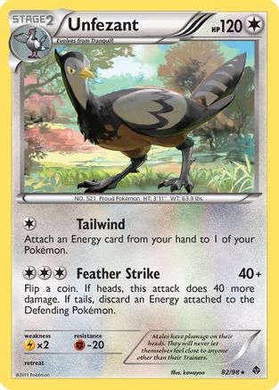 Unfezant (82/98) [Black & White: Emerging Powers]-1