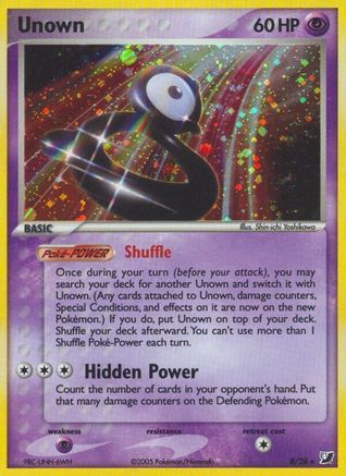 Unown (B) (B/28) [EX: Unseen Forces]-1