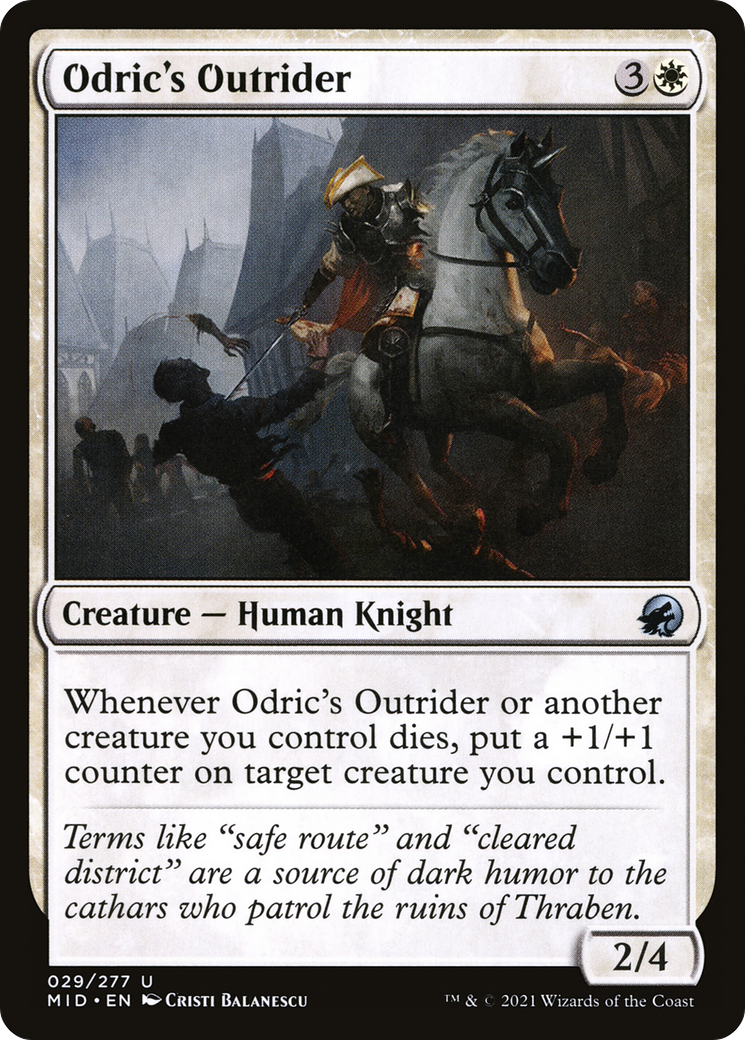 Odric's Outrider [Innistrad: Midnight Hunt]-1