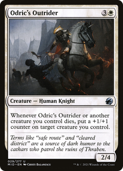 Odric's Outrider [Innistrad: Midnight Hunt]-1
