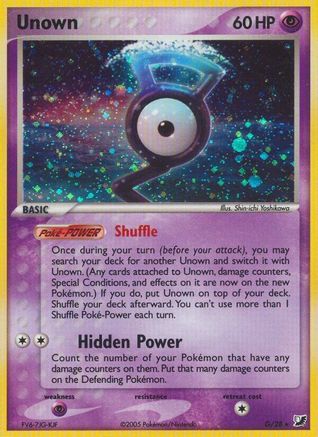 Unown (G) (G/28) [EX: Unseen Forces]-1