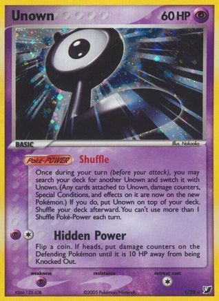 Unown (L) (L/28) [EX: Unseen Forces]-1