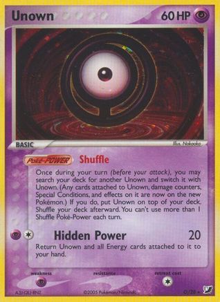 Unown (O) (O/28) [EX: Unseen Forces]-1