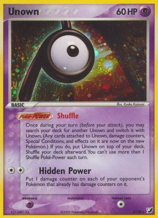 Unown (P) (P/28) [EX: Unseen Forces]-1