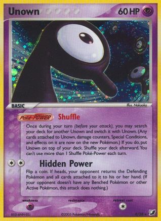 Unown (R) (R/28) [EX: Unseen Forces]-1