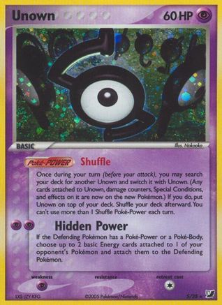 Unown (S) (S/28) [EX: Unseen Forces]-1