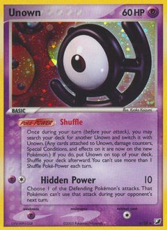Unown (U) (U/28) [EX: Unseen Forces]-1
