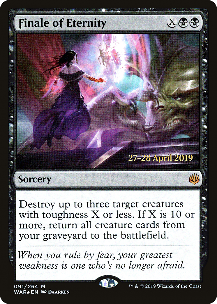 Finale of Eternity [War of the Spark Prerelease Promos]-1