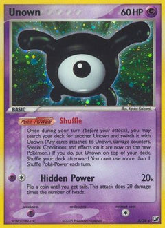 Unown (X) (X/28) [EX: Unseen Forces]-1