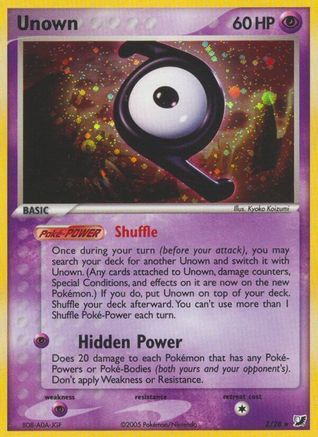 Unown (Z) (Z/28) [EX: Unseen Forces]-1