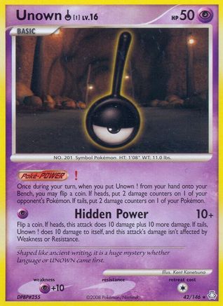 Unown ! (42/146) [Diamond & Pearl: Legends Awakened]-1