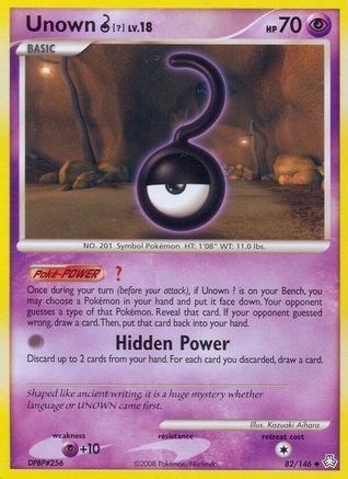 Unown ? (82/146) [Diamond & Pearl: Legends Awakened]-1