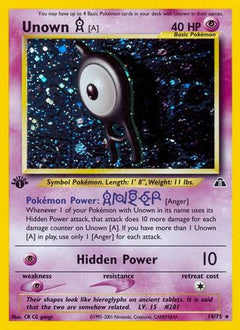 Unown [A] (14/75) [Neo Discovery Unlimited]-1