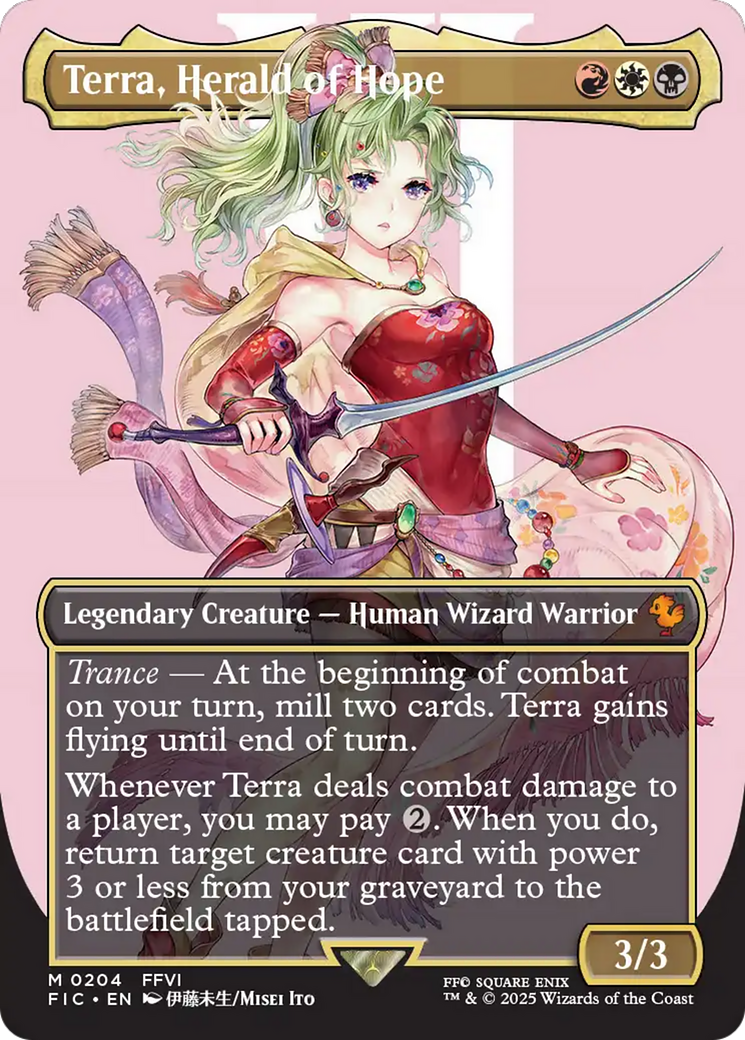 Terra, Herald of Hope (Borderless) [FINAL FANTASY Commander]-1