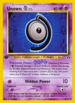 Unown [D] (47/75) [Neo Discovery Unlimited]-1