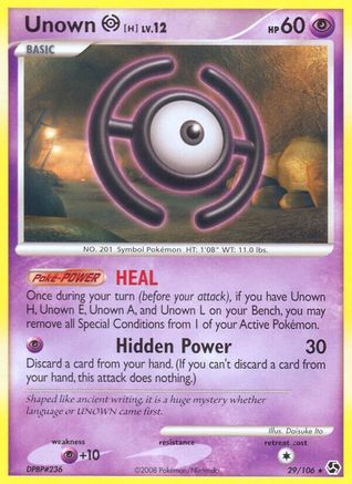 Unown H (29/106) [Diamond & Pearl: Great Encounters]-1