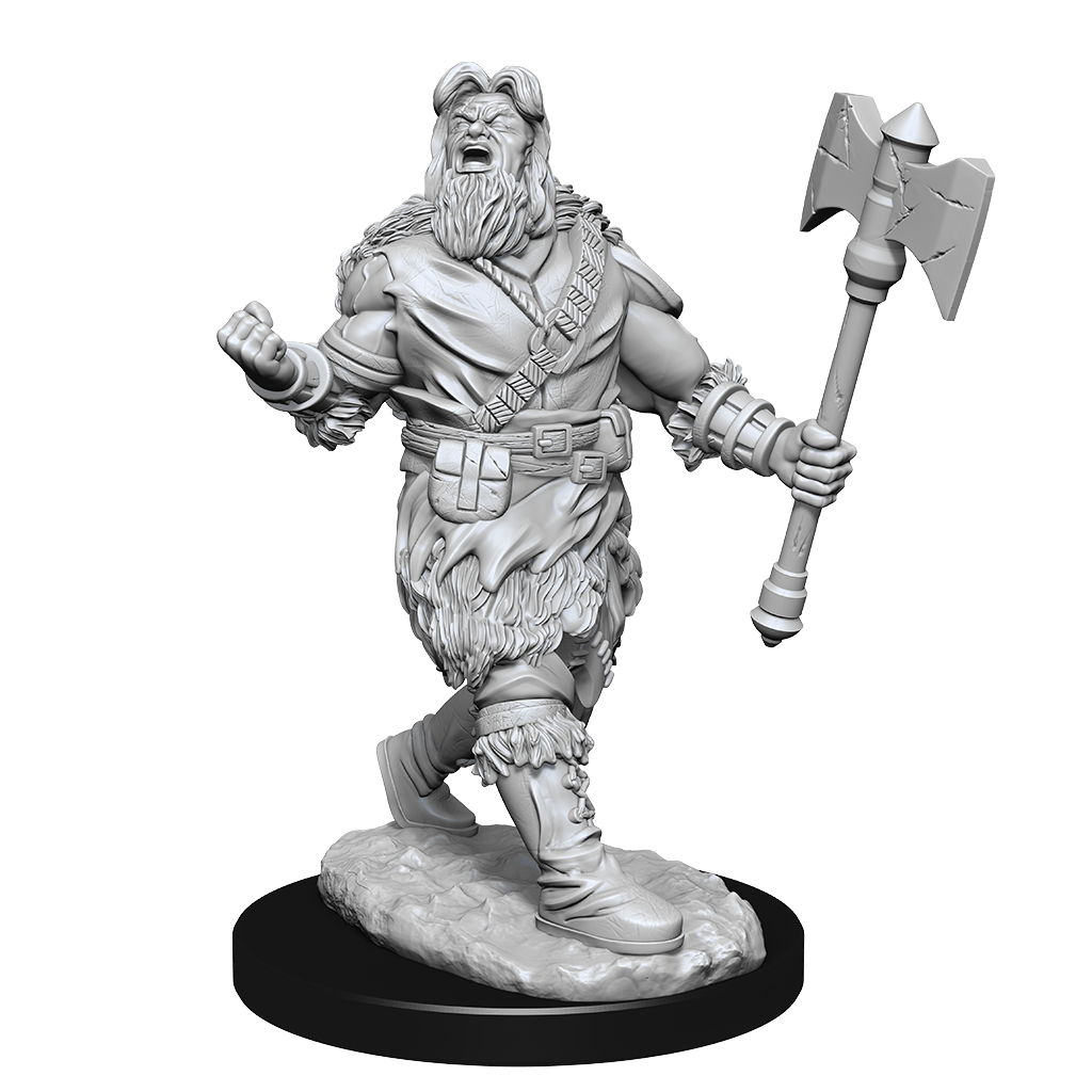 D&D Nolzurs Marvelous Unpainted Miniatures Human Barbarian Male